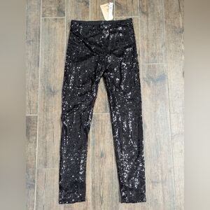Gianni Bini Sequin Roxanne Leggings Size Large